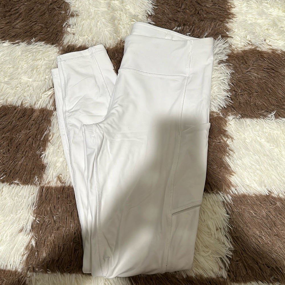 White Lululemon Leggings